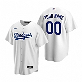 Los Angeles Dodgers Customized Nike White Stitched MLB Cool Base Home Jersey,baseball caps,new era cap wholesale,wholesale hats